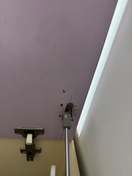 Mobila bucatarie la comanda, lila, stare buna