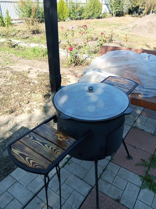 Продам печь с казаном на 22 литра