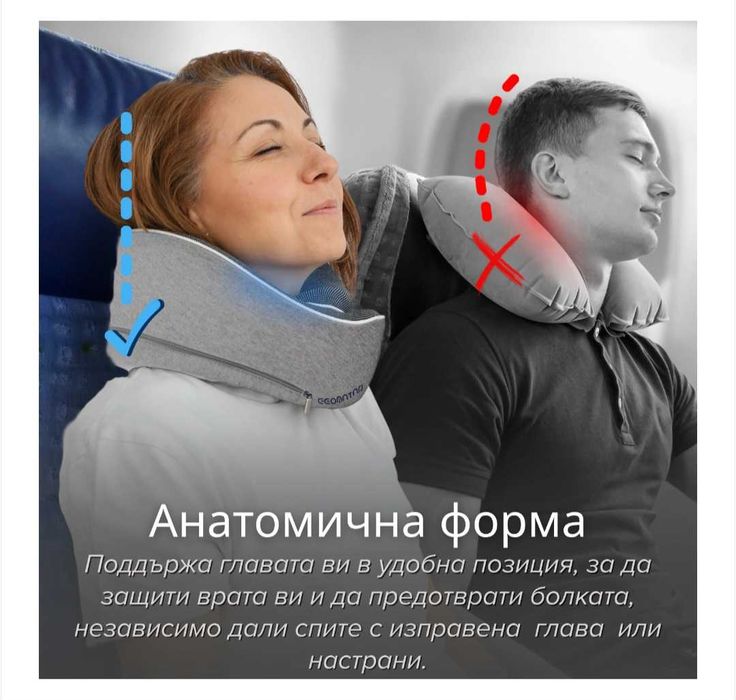 Възглавница за пътуването GEOMATAN
