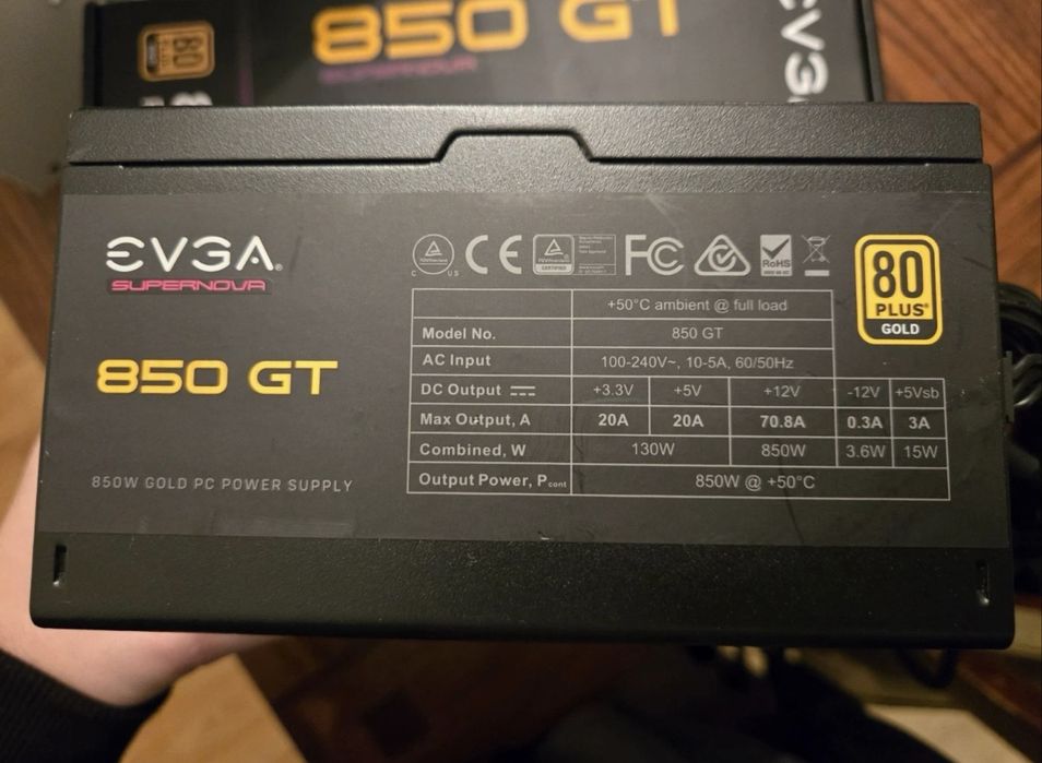 Evga SuperNova 850gt gold