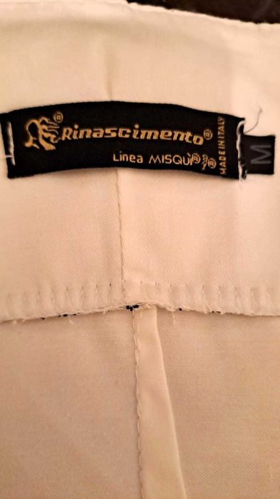 Rochie midi de ocazie de culoare alb, marimea M, marca Rinascimento