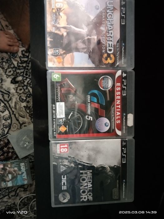 PlayStation 3 Oyin disklari skidka hamma oyinlar 50.000 somdan