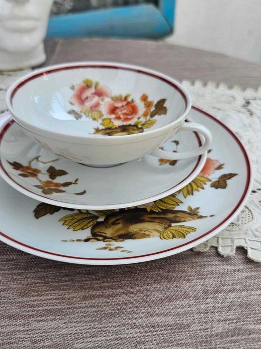 Порцеланов сервиз за чай/кафе на Johann Seltmann с азиатски мотиви