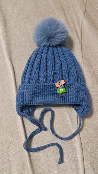 Шапочка зимняя детская