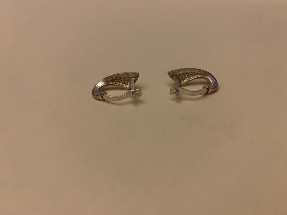Серьги новые серебро