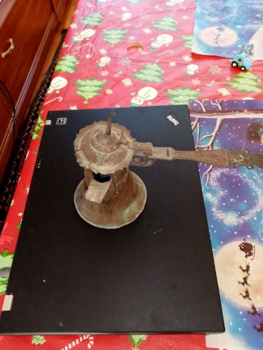 Джезве Автентично Турско Патина. Здраво Много орнаменти и шарки.