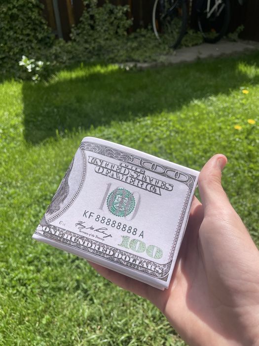 Portofel cu model de dolar american