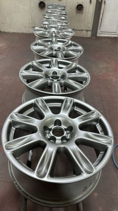 Vand jante BBS 5x100r17 cu tot cu cauciucuri