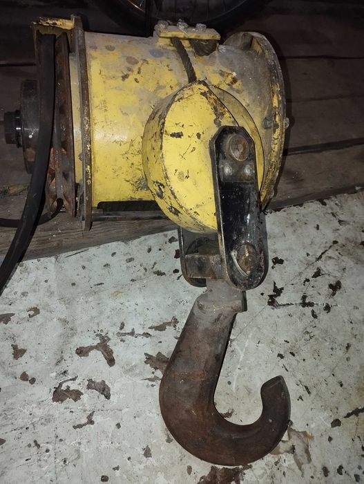 Лебёдка  таль времён СССР