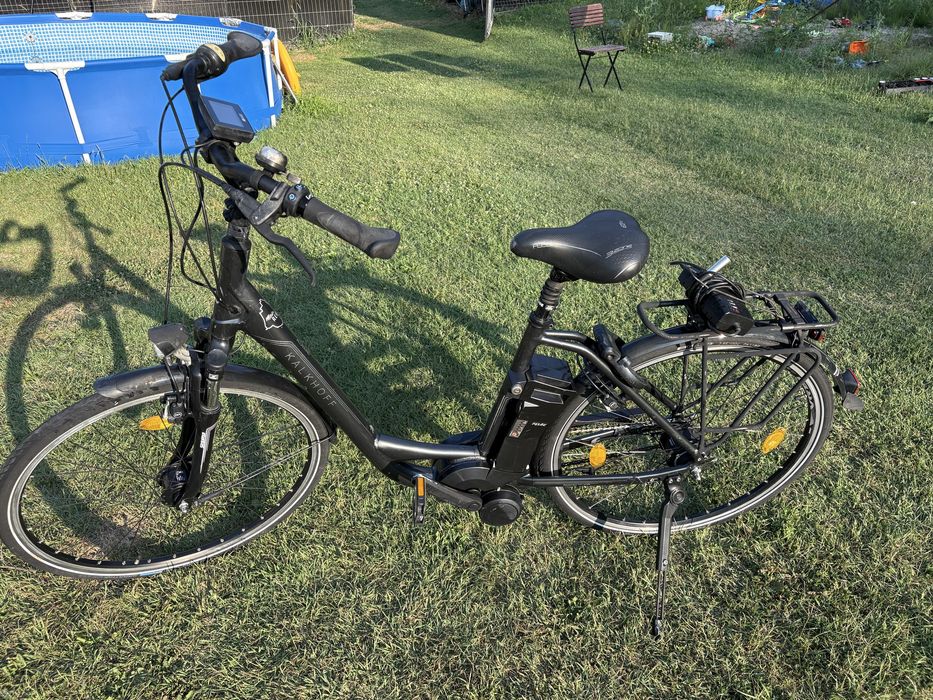 Bicicletă electrică Kalkhoff Allround Agattu, 8 viteze, frâne hidraulice, 30 km/h, Germania