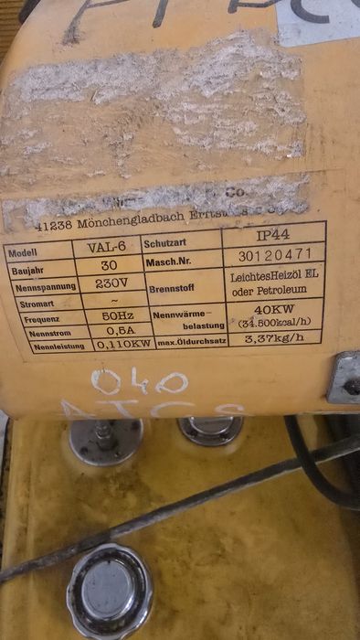 пушка дизельная wilms val6 40 .