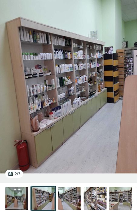 Mobilier plafar farmacie standuri magazin 35mp