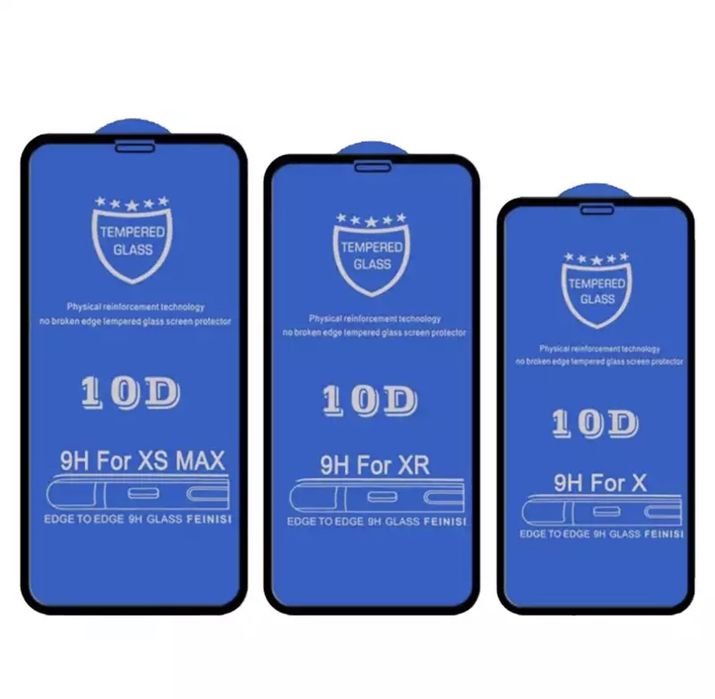 Folie de sticla 10D pentru iPhone 6/7/7P/8/8P/X/XS/XR/XS MAX/11/11PRO