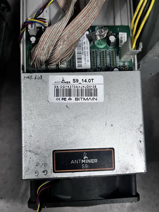 Майнеры на запчасти Antminer S9