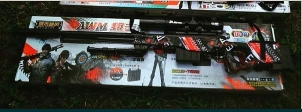 Игрушечная Снайперская винтовка AWM