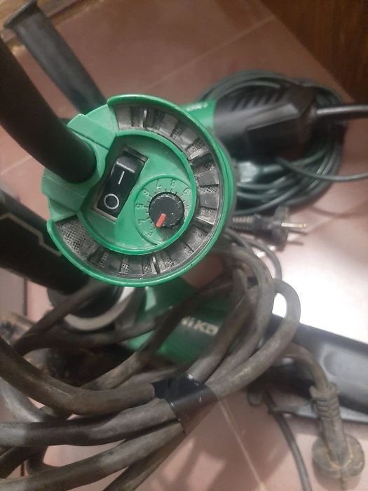 Пистолет Leister и ъглошлайфи Хикоки