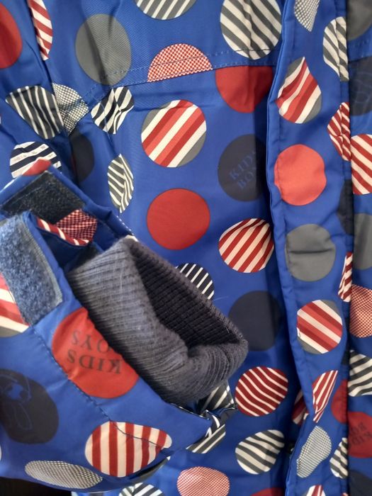 Зимно яке синьо 8-9г