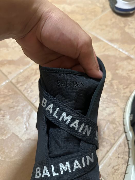 Оригинални обувки Balmain high-top strap