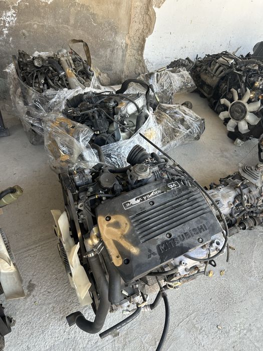 Двигатель паджера 3.0 3.5 6g72 6g74