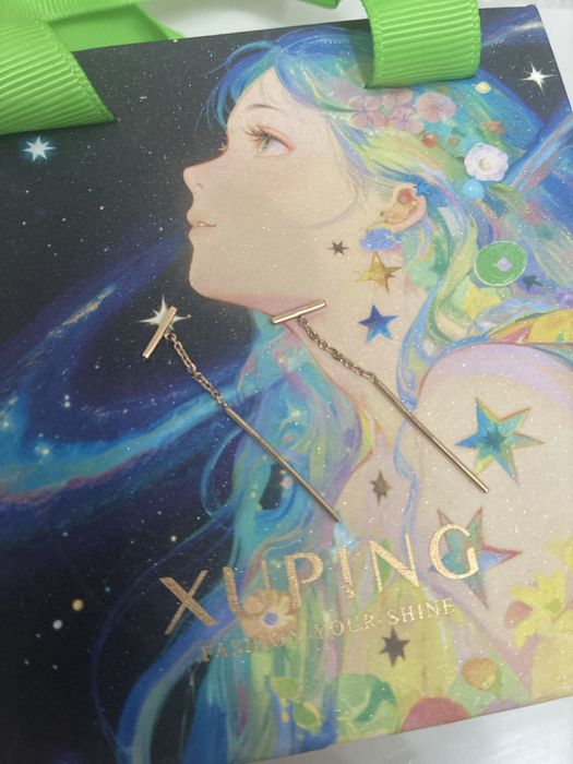 Золотые серьги 585 проба