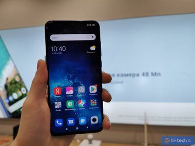 Mi 9 Lite 6/64 черный графит в идеальном состоянии
