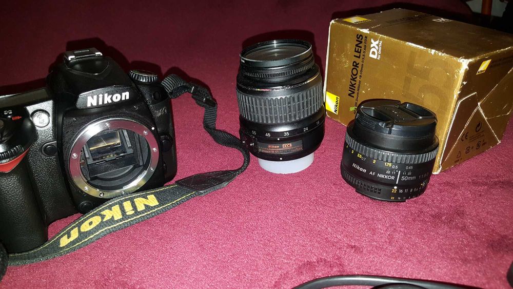 Defect D90 + 2 Obiective Nikon Nikkor