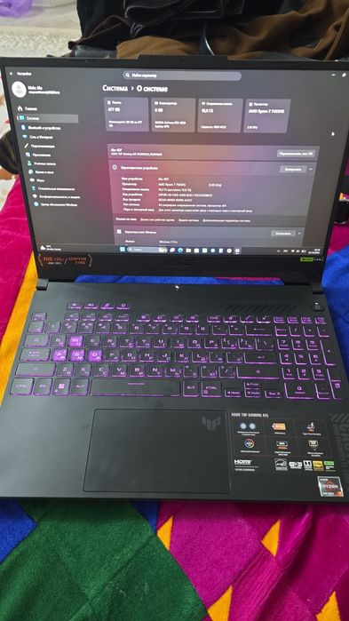 Ноутбук Asus TUF Gaming A15