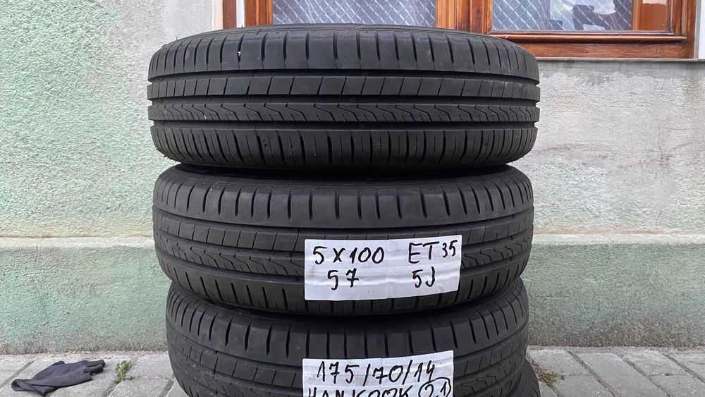 jante table 3 seturi  golf 4  bora polo fabia ibitza 5x100 anv vara  175 70 14