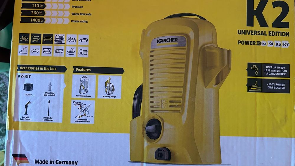 Aparat de spălat cu presiune Karcher K2
