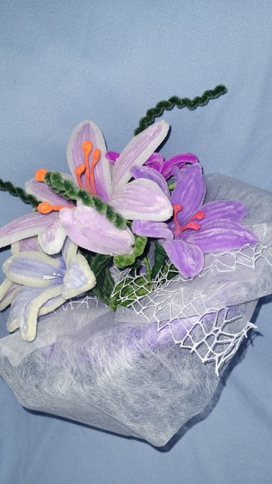 Buchet de flori handmade