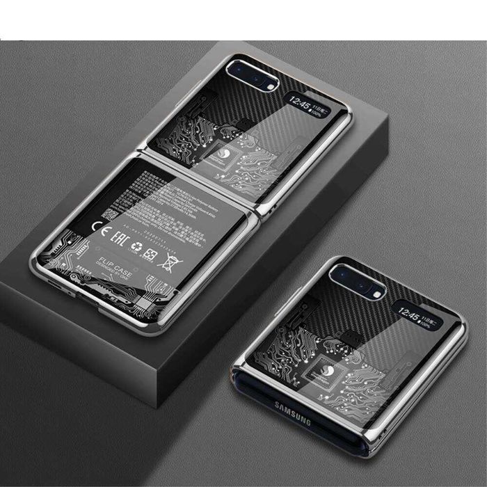 Husa premium+Folie ecran SAMSUNG Galaxy Z Flip 5G Flip 7 FE modele dif