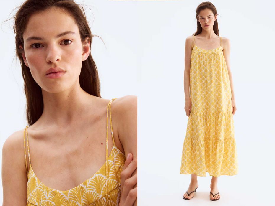 Новые сарафаны H&M, хлопок/вискоза, размер L (50/56)