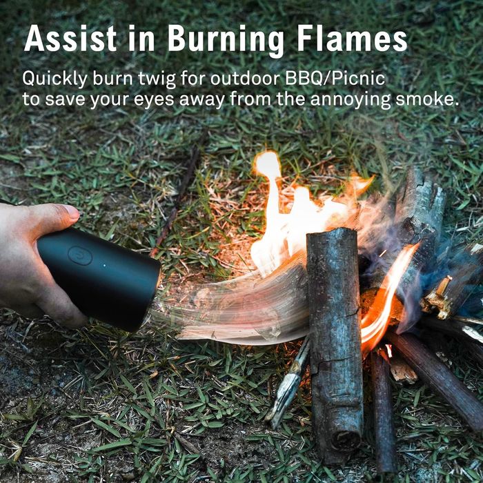 4в1 мини акумулаторна прахосмукачка + духалка за прах + въздушна помпа