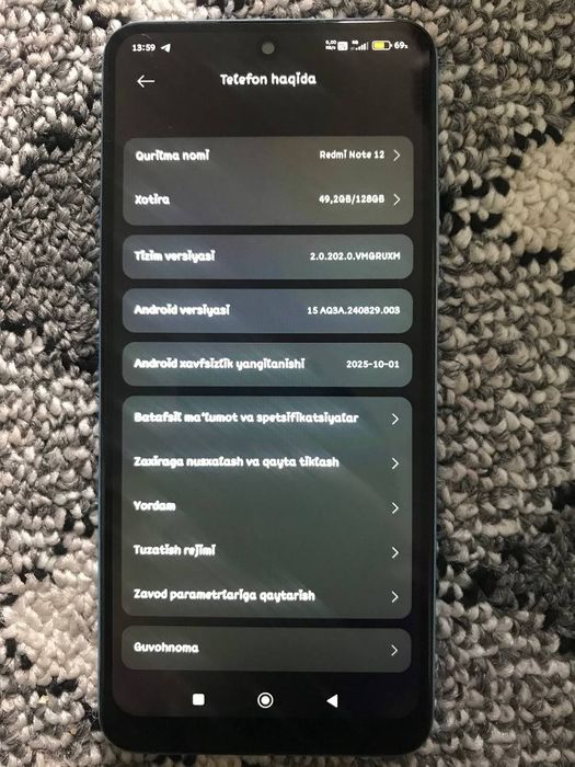 Redmi Note 12 Sotiladi