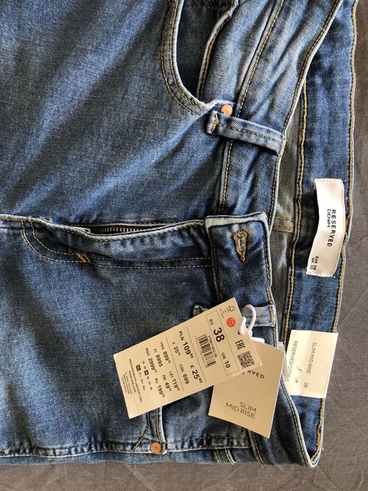 Дънки Slim Reserved 38