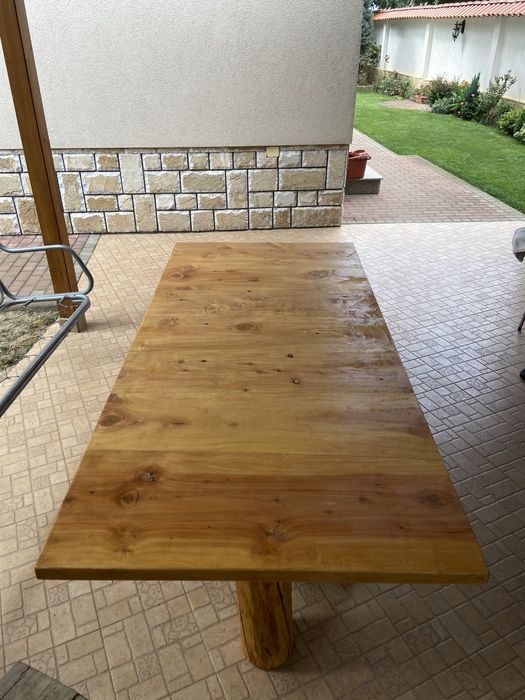 Маса от Кедър - Ръчна Изработка