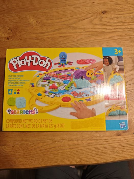 Безплатна доставка до BoxNow - Чисто ново Play-Doh чанта - килимче за игра с пластелин и формички