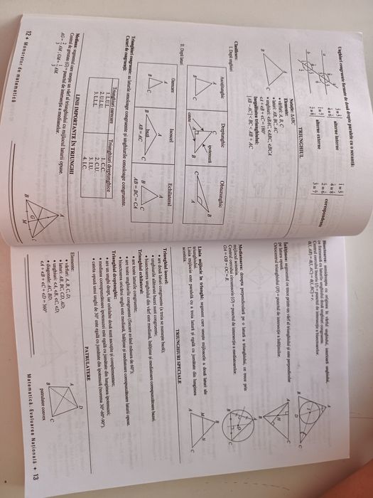 Culegeri de matematică pentru gimnaziu, clasele 5, 7, 8
