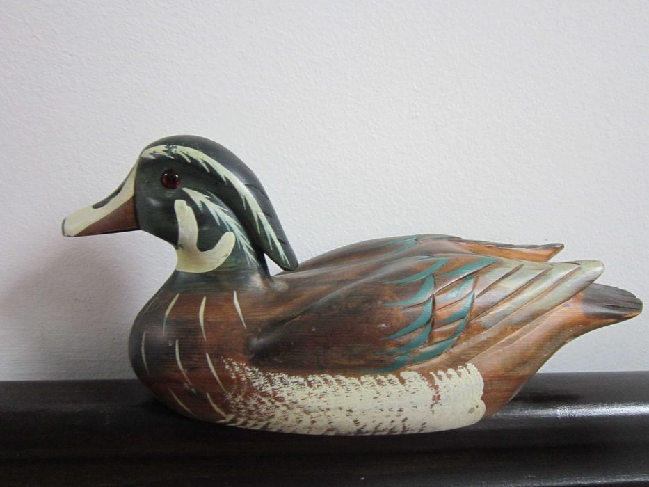 cadou rar Rata mandarina lemn handmade Taiwan 1960