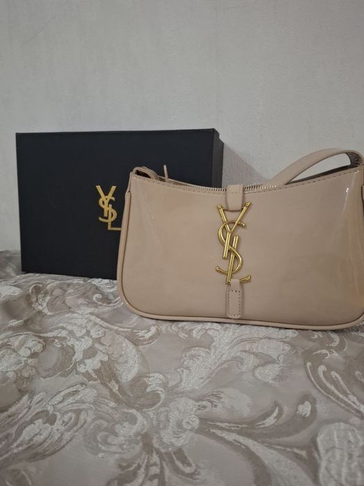 Сумка новая YSL бежевая