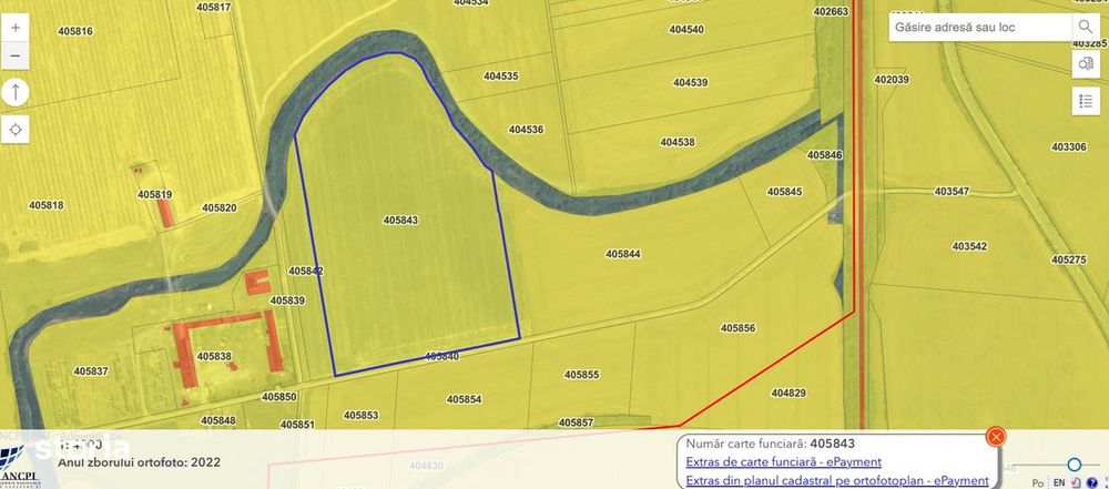 Teren extravilan 74.000 mp, Parta, jud. Timis