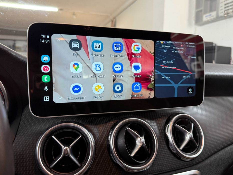Navigatie Touchscreen CarPlay Android Auto Mercedes C-Class W205 GLC