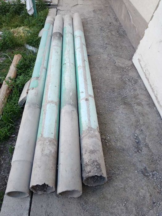 Асбестовая труба. Д-105см, длина 330см