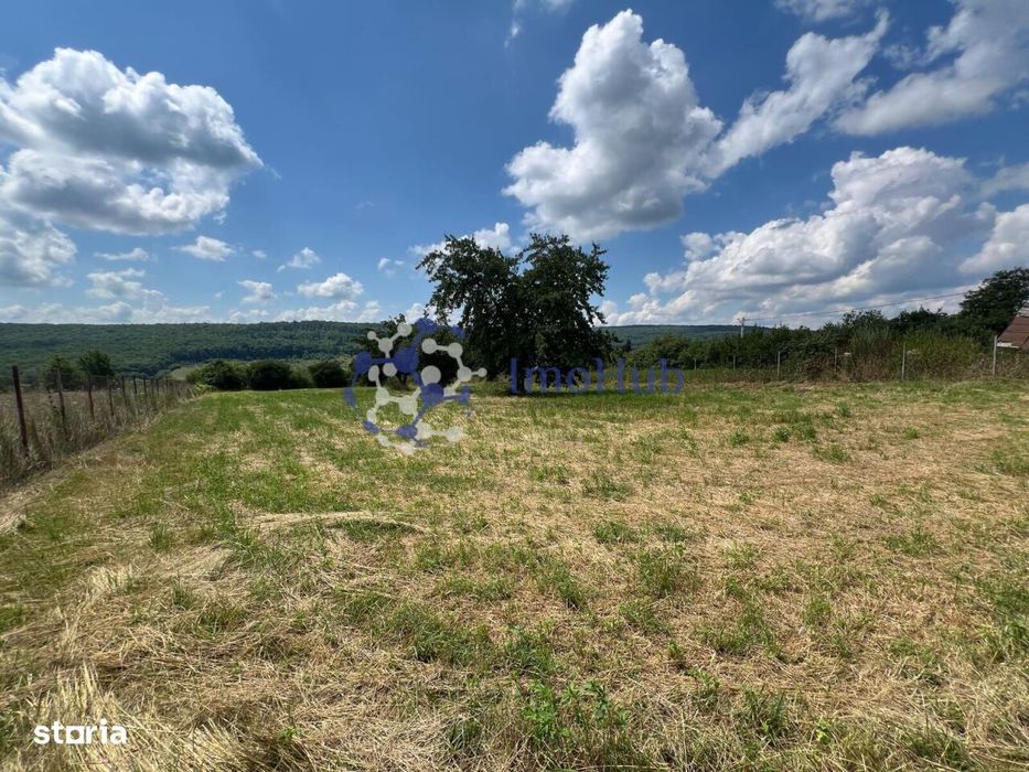 Teren de vânzare 2.531 mp Centrul satului Poieni, Priveliste spre