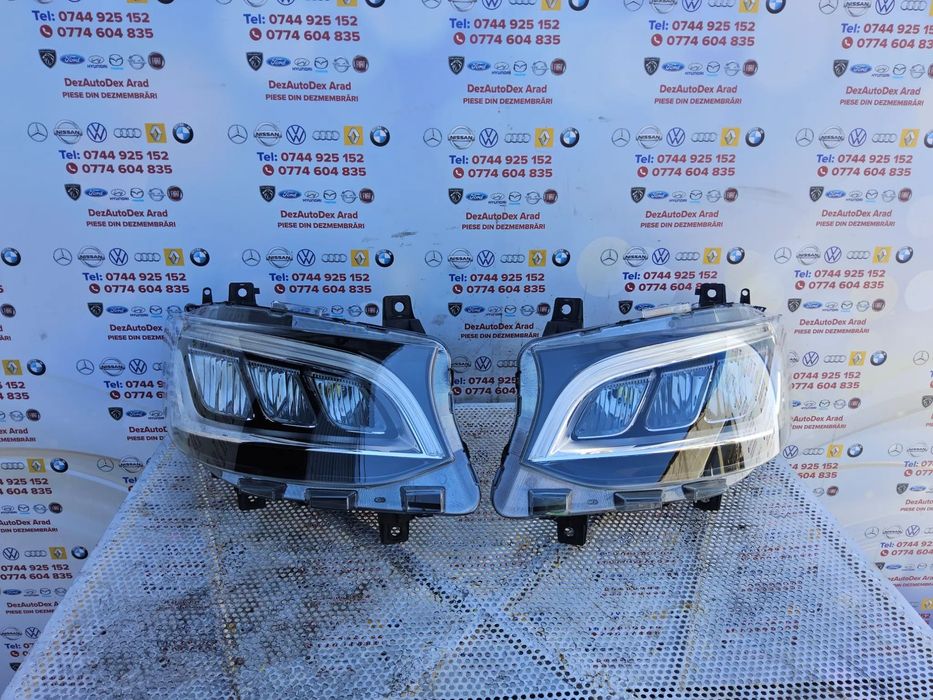 Far Led Mercedes Sprinter w907 faruri Led stânga dreapta cod a9109067200 a9109067100