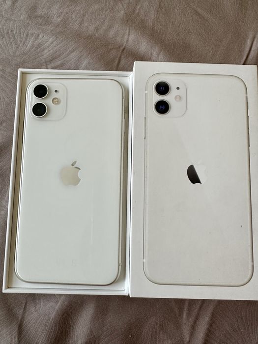 iPhone 11  64 GB без забележки бял панел