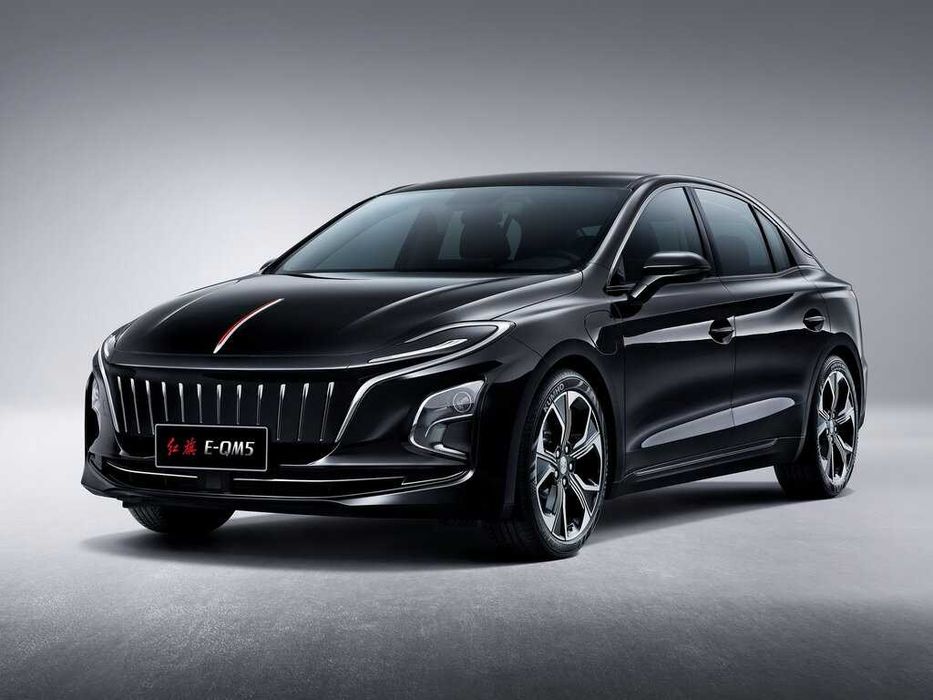 Бампер задний на Хончи HONGQI E-QM5 21-