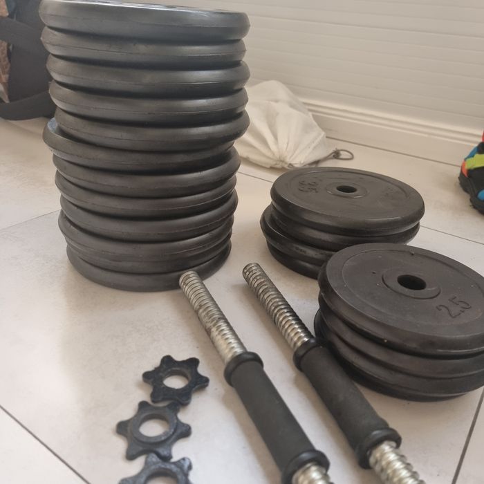 Set gantere reglabile 38 kg