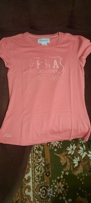 Tricou cu maneca scurta,  Fila, roz, mărimea M