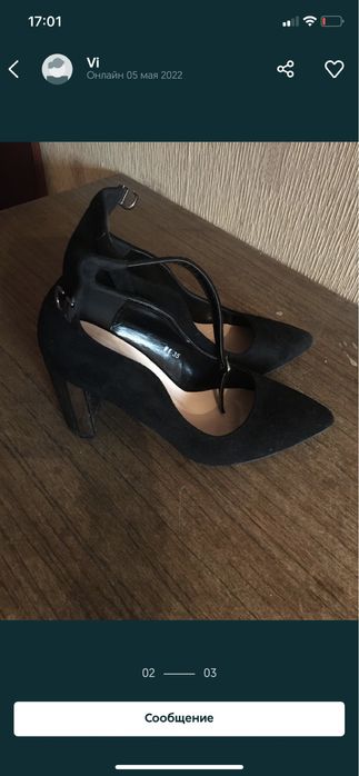 Туфли 36 размера, енди